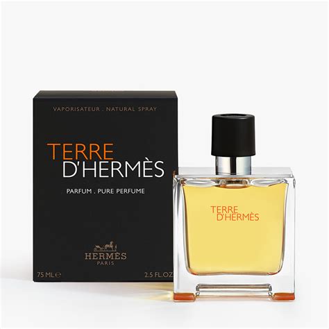 hermes terre d'hermes eau de parfum pure perfume 75ml|hermes terre d'hermes price.